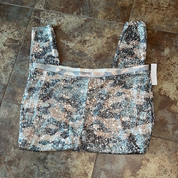 Venus plus size camo sparkly sequin pull on pants size 3X event night out date - Picture 10 of 15